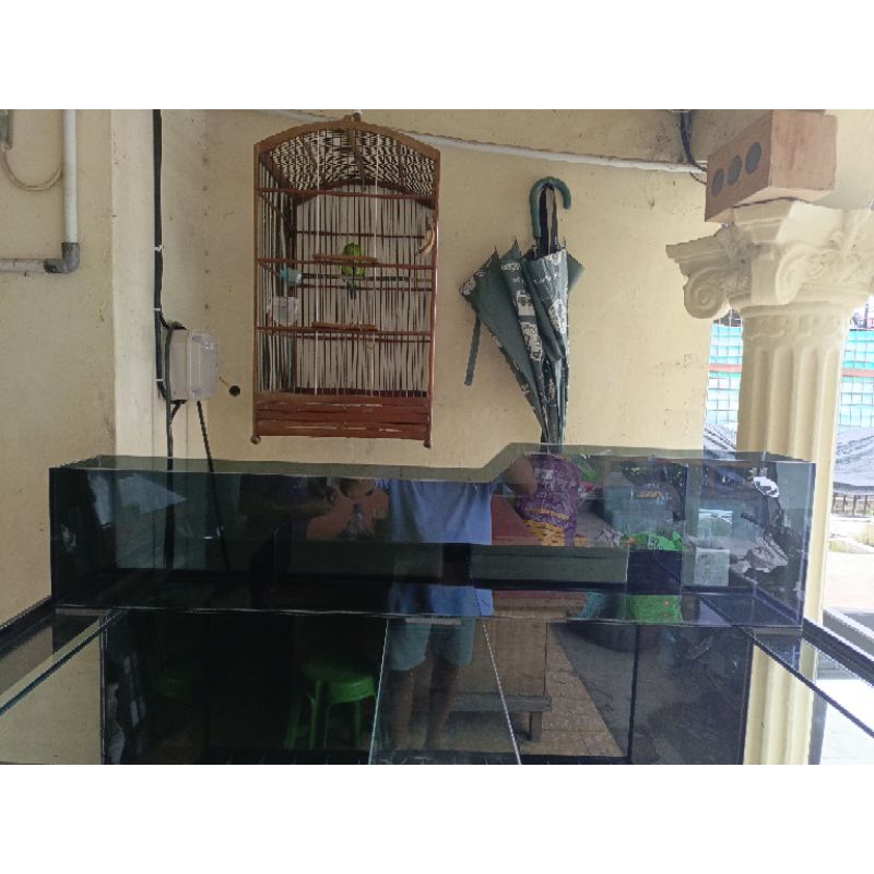 Top Filter Kaca Wet and Dry 120 cm