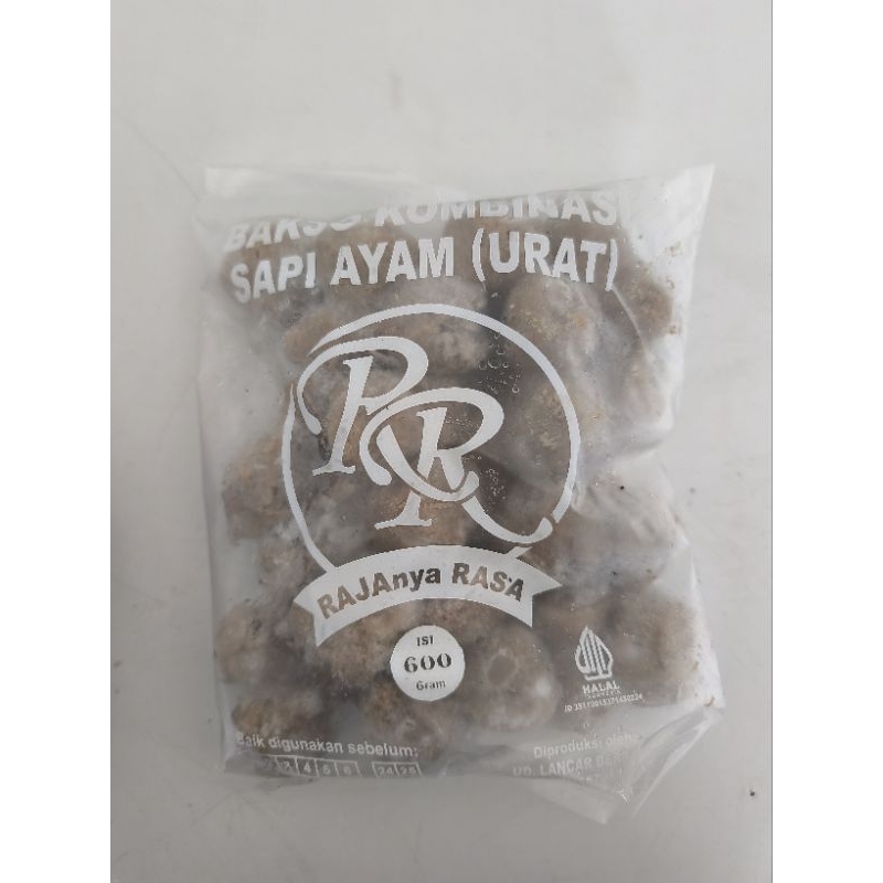 

Bakso Rajanya Rasa Kombinasi Sapi Ayam | Halus dan Urat +-500 gr