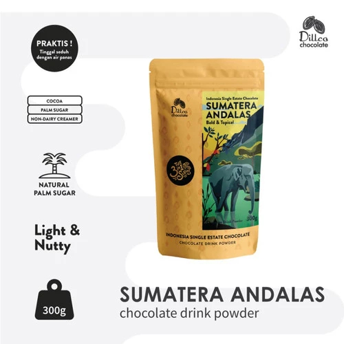 

DillcoChocolate SUMATERA ANDALAS 3in1 300 Gram Bubuk Minuman Chocolate