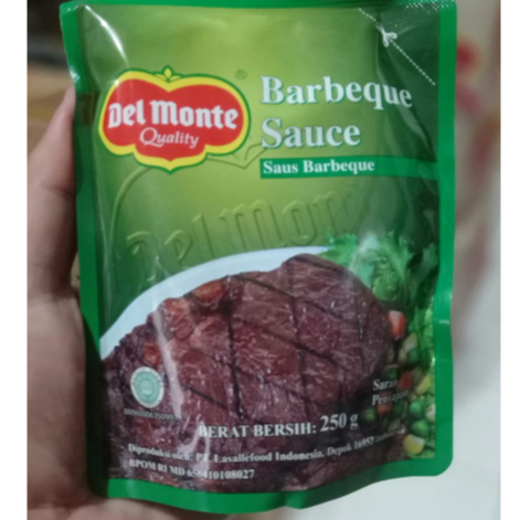 

Delmonte Saus BBQ / Saus BBQ Delmonte 250Gr