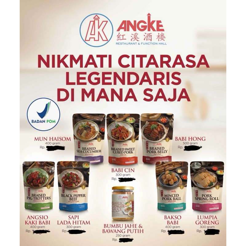 

Restaurant Angke Legendaris Chinese Food Jakarta