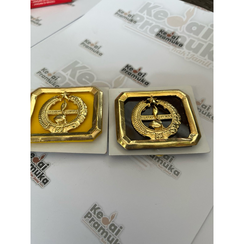 TATOP PRAMUKA PENEGAK PANDEGA PENGGALANG BAGUS COR 3d - PIN BARET PRAMUKA PREMIUM