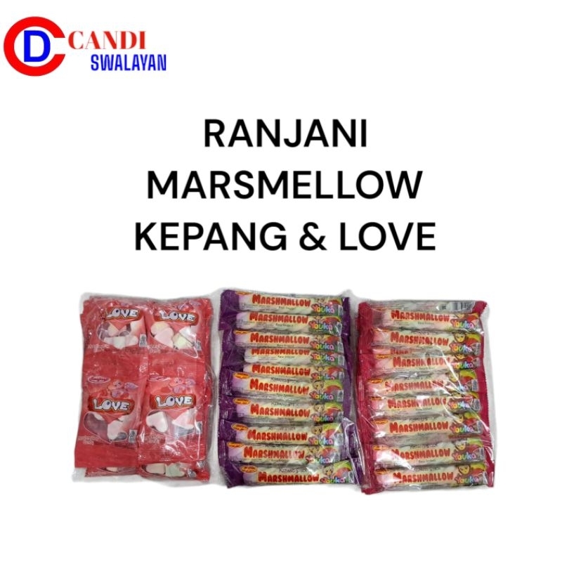 

RANJANI Marsmellow Love | Kepang Isi 20pcs