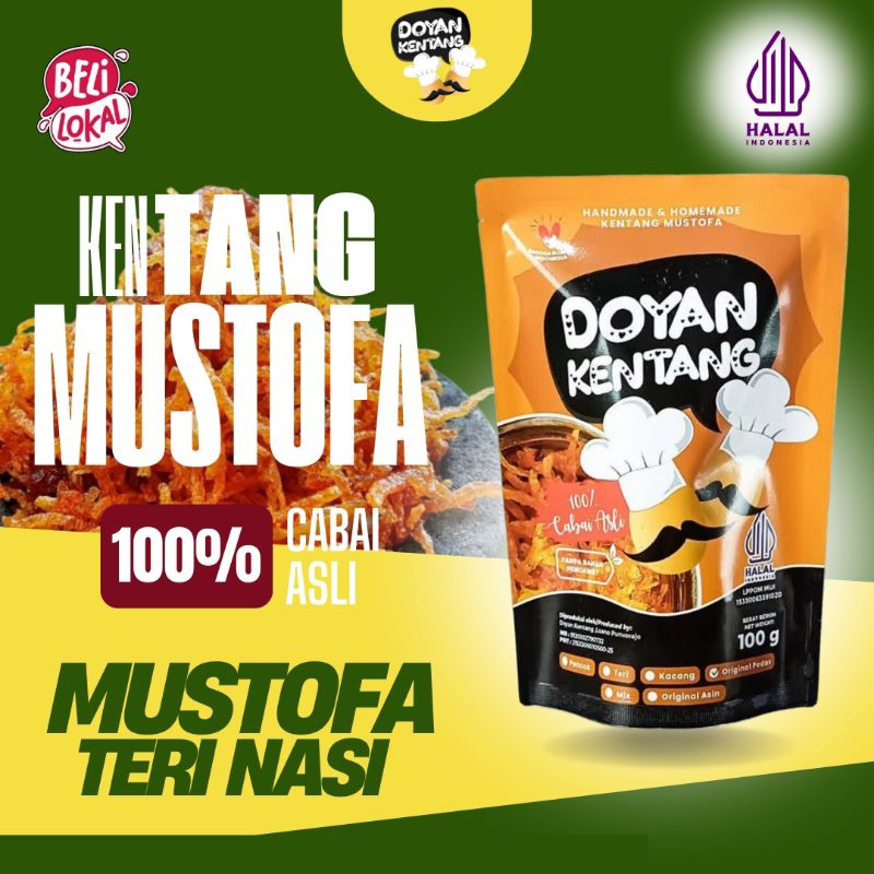 

Kentang Mustofa Mix Kacang dan Teri 100 gram