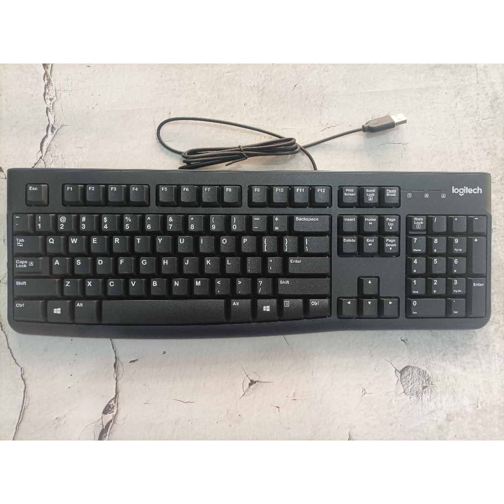 Keyboard Logitech K120 Kabel