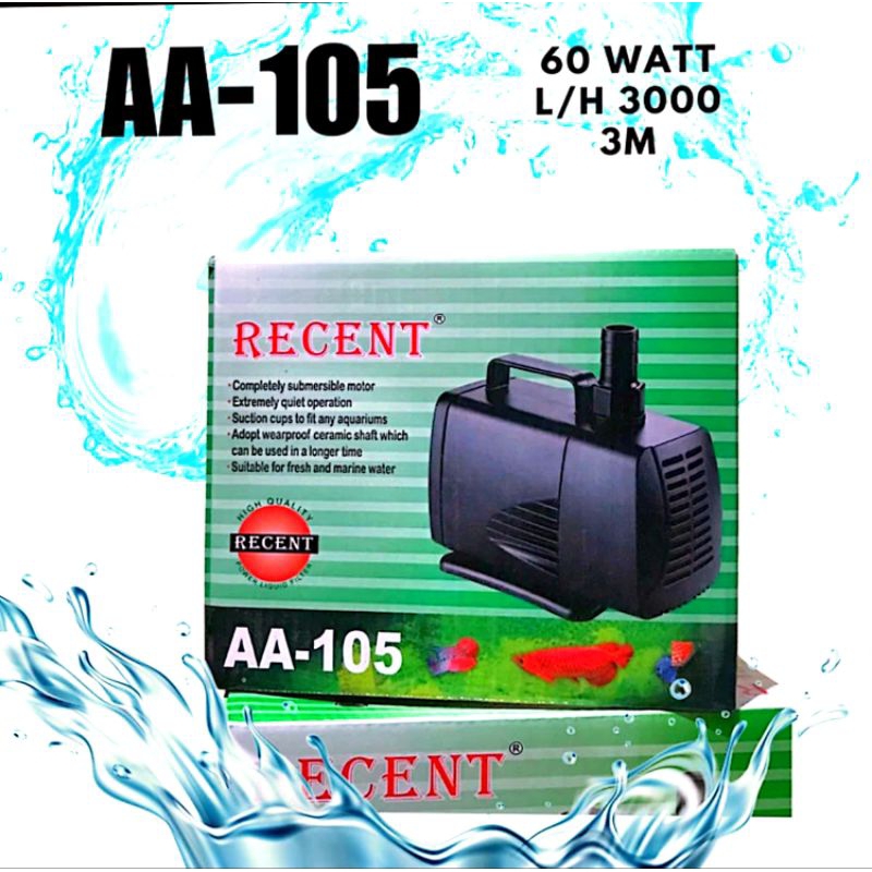 Pompa Aquarium RECENT AA 105