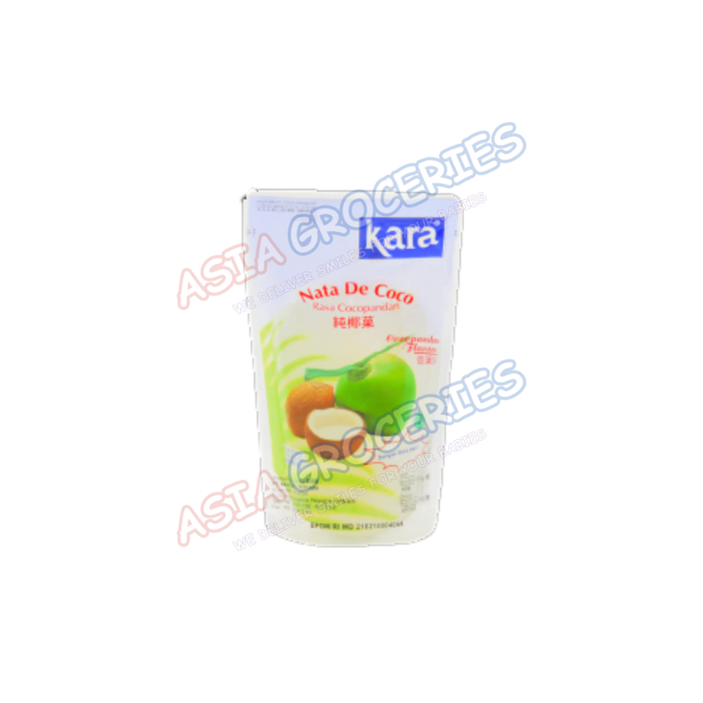 

NATA DE COCO KARA ORIGINAL 1000G COCONUT JELLY COCOPANDAN 360G POUCH