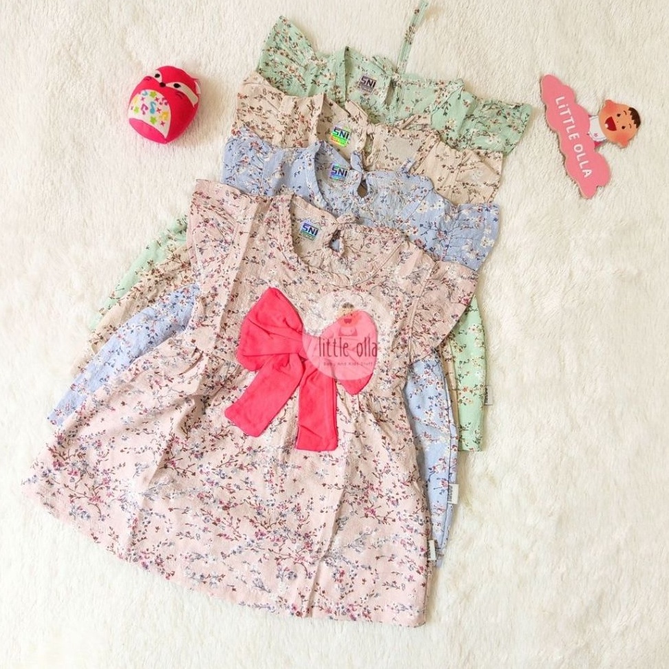55MURAH BANGET Dress Bayi Perempuan 312 Bulan  Dress Bayi Korean Style  Dress Bayi Lengan Pendek  Dr