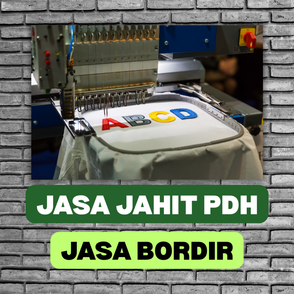JASA KONVEKSI SERAGAM KANTOR | JAHIT BORDIR KEMEJA PERUSAHAAN | BAJU KARYAWAN CUSTOM MURAH