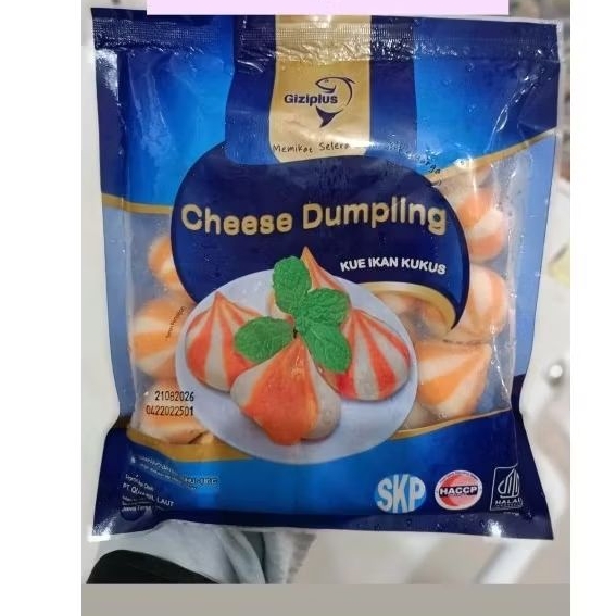 

dumpling keju giziplus 500gr