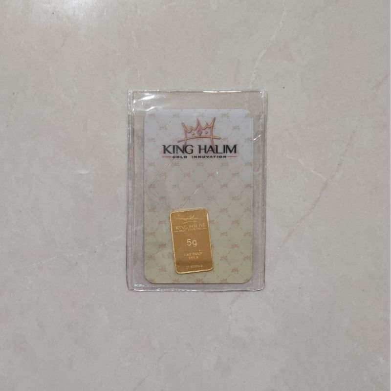 Logam Mulia Emas King Halim 5 Gram