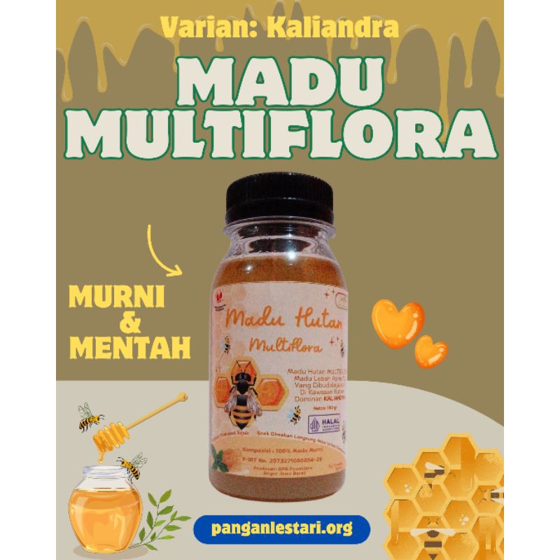 

Madu Kaliandra Madu Murni & Mentah 100gr