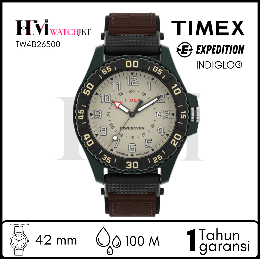 TIMEX TW426500 Expedition Acadia Jam Tangan Pria Original Analog Antiair
