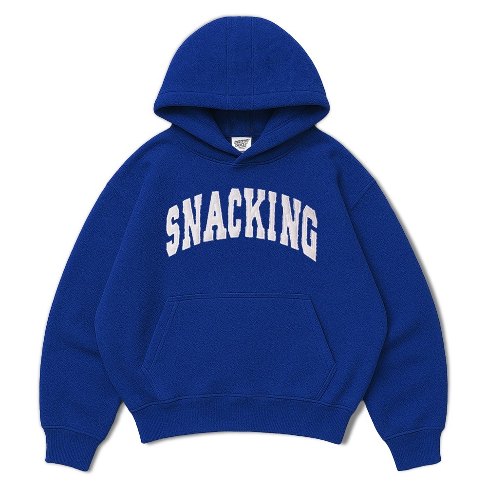 Hoodie | Boxy | College | Blue | Snackingchoices