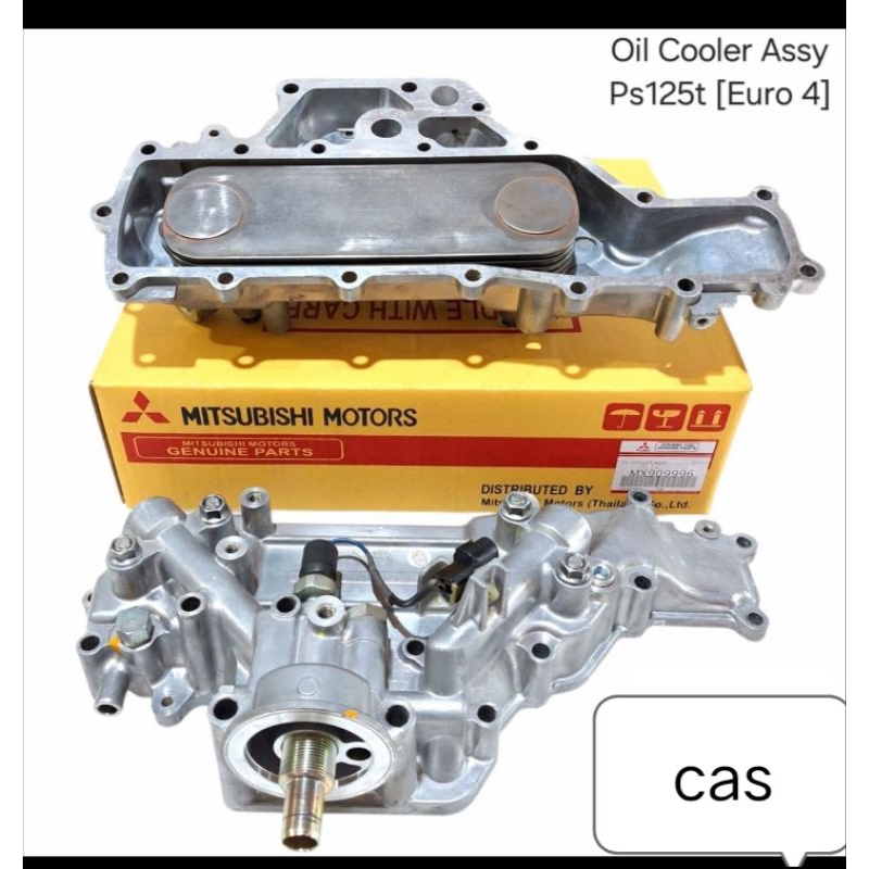 oli cooler oil cooler assy Mitsubishi canter kanter ps125 euro4 euro 4 mx909996 original