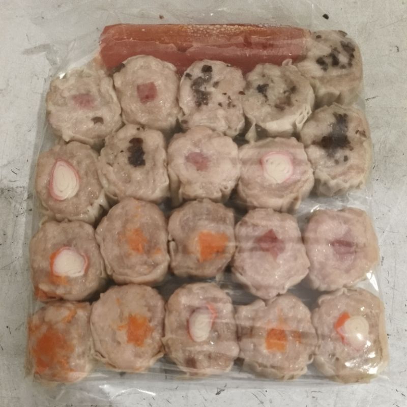 

Siomay Dimsum Jumbo Mix Lezat Halal Plus Saus Isi 20pcs