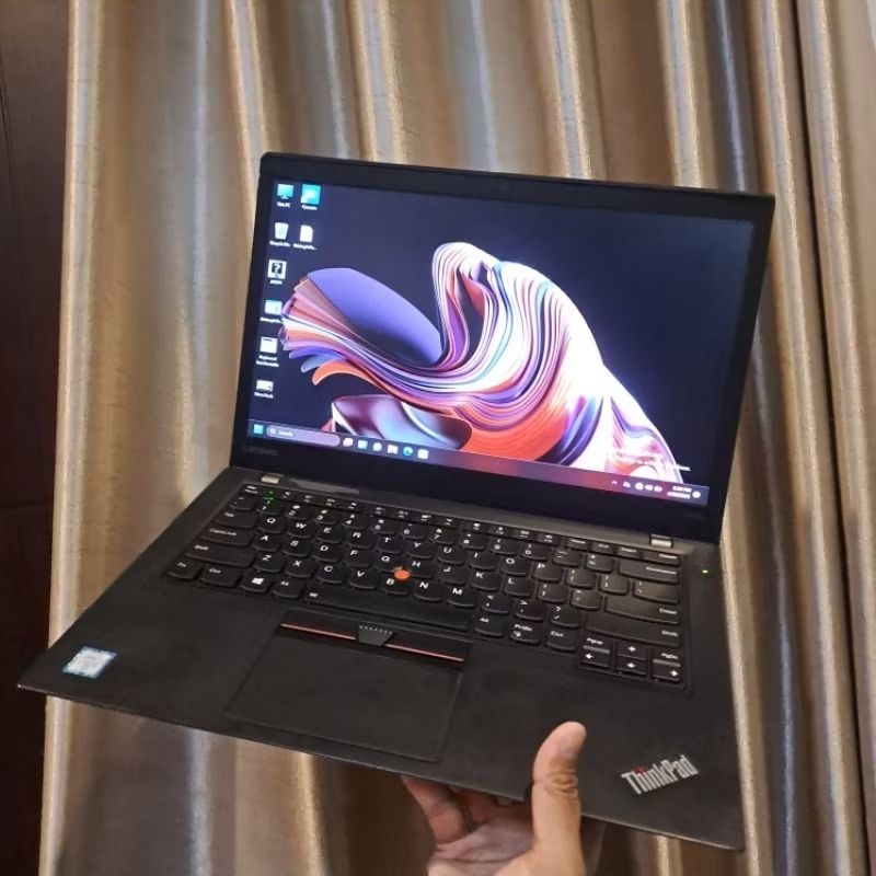 LAPTOP ULTRABOOK THINKPAD T470s i7-6600U RAM 8GB SSD 256GB MULUS FINGERPRINT
