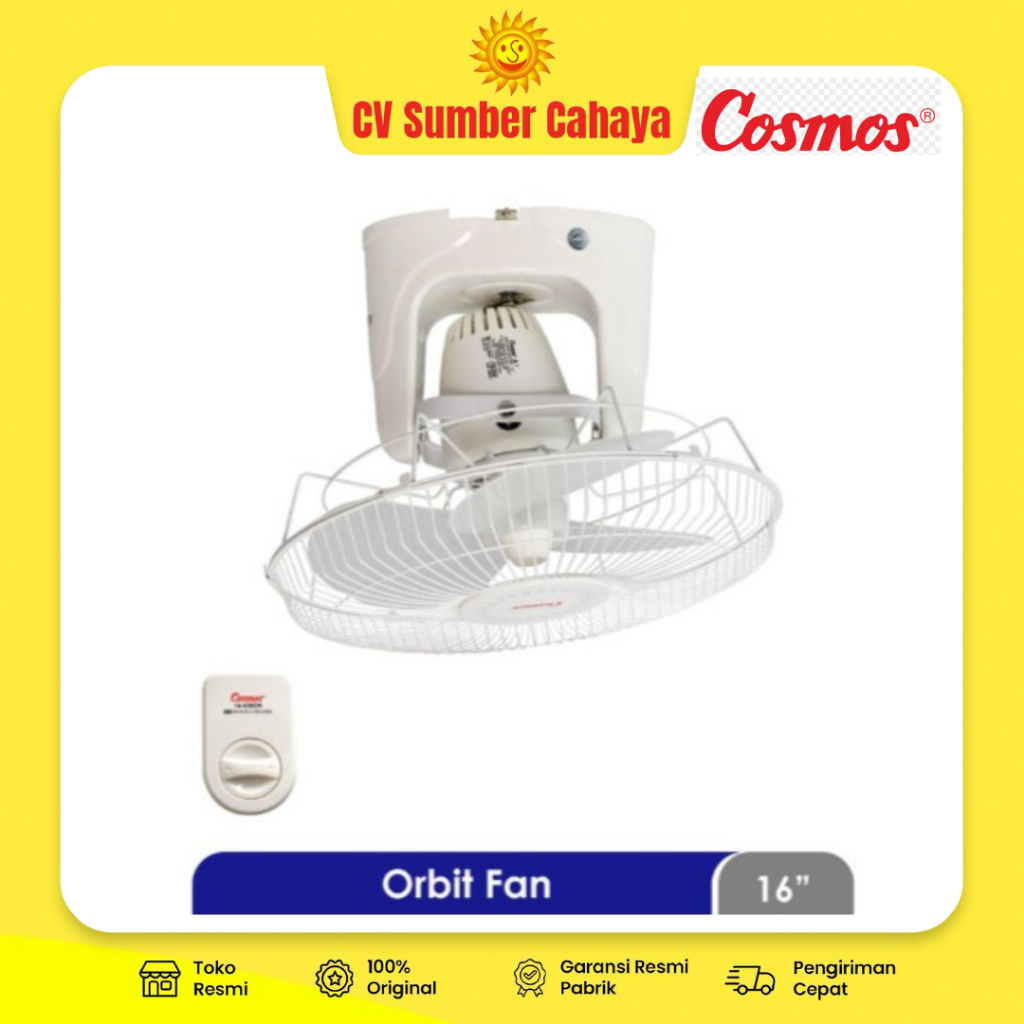 Cosmos Kipas Angin Plafon Orbit Fan Ceiling 16 Inch 16-COCN 16" 16COCN 16 COCN