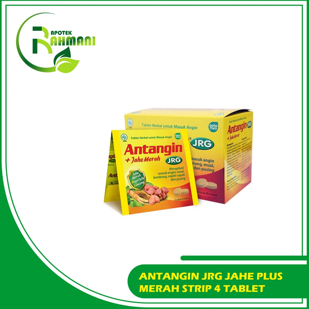 

ANTANGIN JRG JAHE MERAH / ANTANGIN TABLET JAHE MERAH