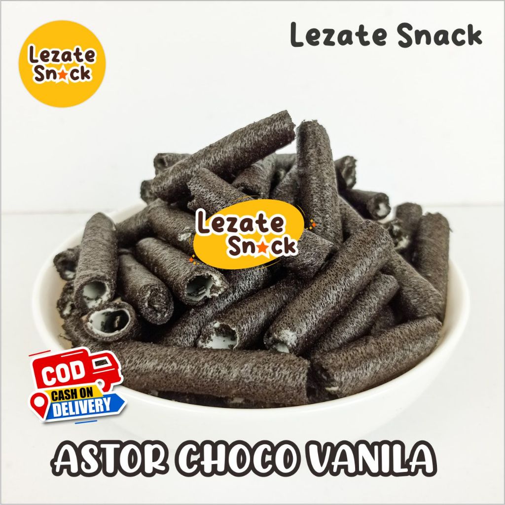 

Astor Mini Blackforest 100 gr Murah Renyah Enak / Wafer Rolls Kiloan Astor Cokelat Vanila Kiloan Barcelona / Wafer Rolls Coklat Vanila LEZATE Snack