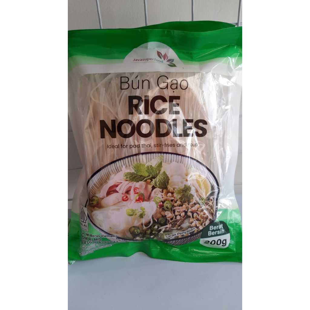

Rice Noodle / Mie Beras Vietnam / Pho Soup Bun Gao