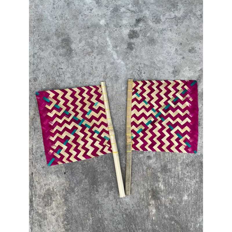 Kipas Bambu / Kipas Tangan / Kipas Anyaman / Kipas Sate / Kipas / Kipas Manual / Kipas Hindi