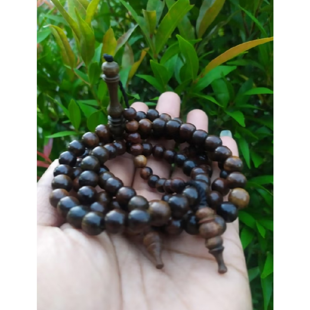 Tasbih Kayu Gaharu Super grade A++ 10mm Gaharu Asli Tasbih Gaharu Gaharu Kalimantan Tasbih99