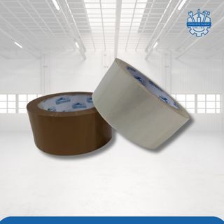 

Lakban Isolasi Coklat / Bening Opp 48 mm x 80 m Greyhound original