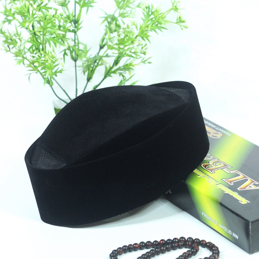 Peci Susun AC Hitam Tinggi 8, 9 10 - Peci Susun - Peci Susun Hitam - Peci AC