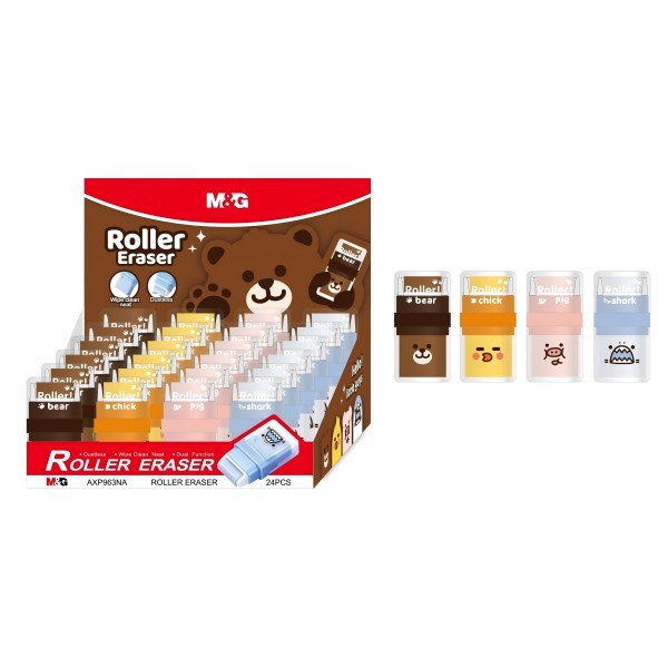 

M&G ROLLER ERASER CUTE ANIMALS 963NA - 10032342
