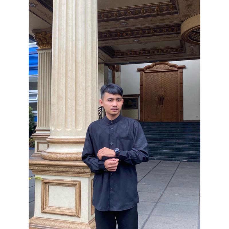 kemko sultan embos koko pria dewasa baju sultan baju koko muslim