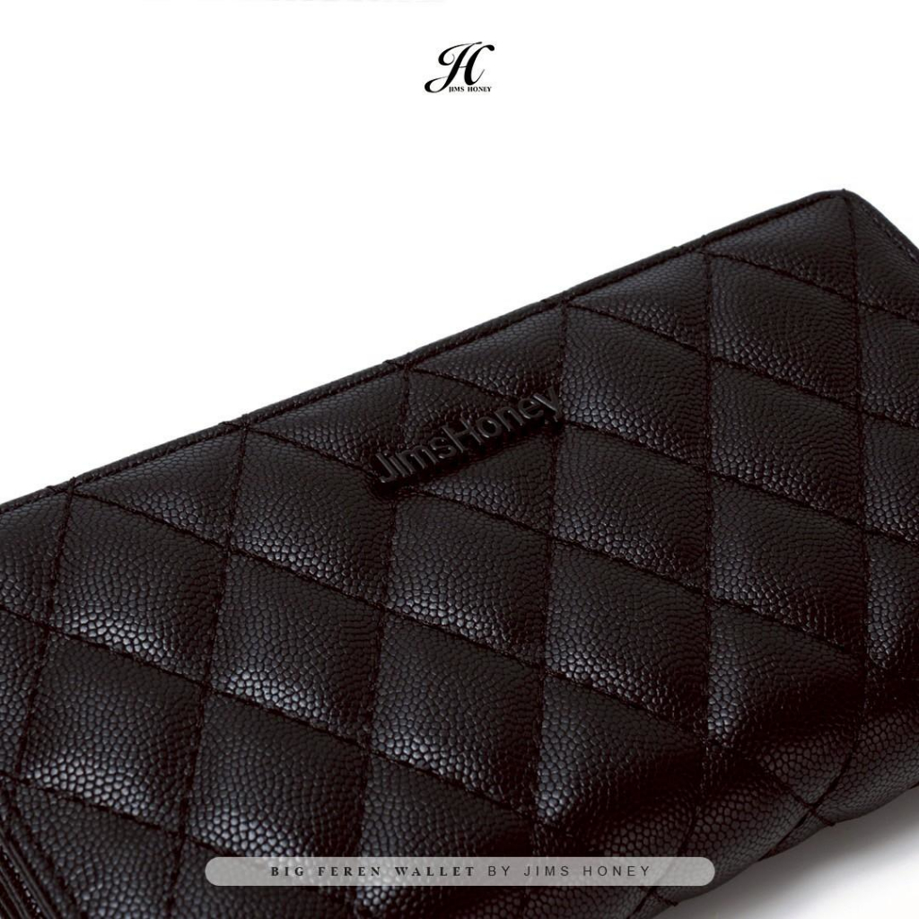 JIMS HONEY FOREVER BIG FEREN WALLET Dompet Lipat Panjang Wanita Cewek Fashion Jimshoney Casual Terbaru