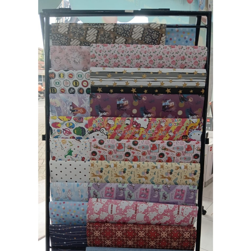 

SANSANWAWA/ BAMBOO - KERTAS KADO / KERTAS BUNGKUS KADO