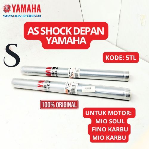 AS SHOCK DEPAN 5TL 2PCS HARGA SEPASANG  KUALITAS ASLI Mio lama, mio sporty, Nouvo, mio karbu, fino