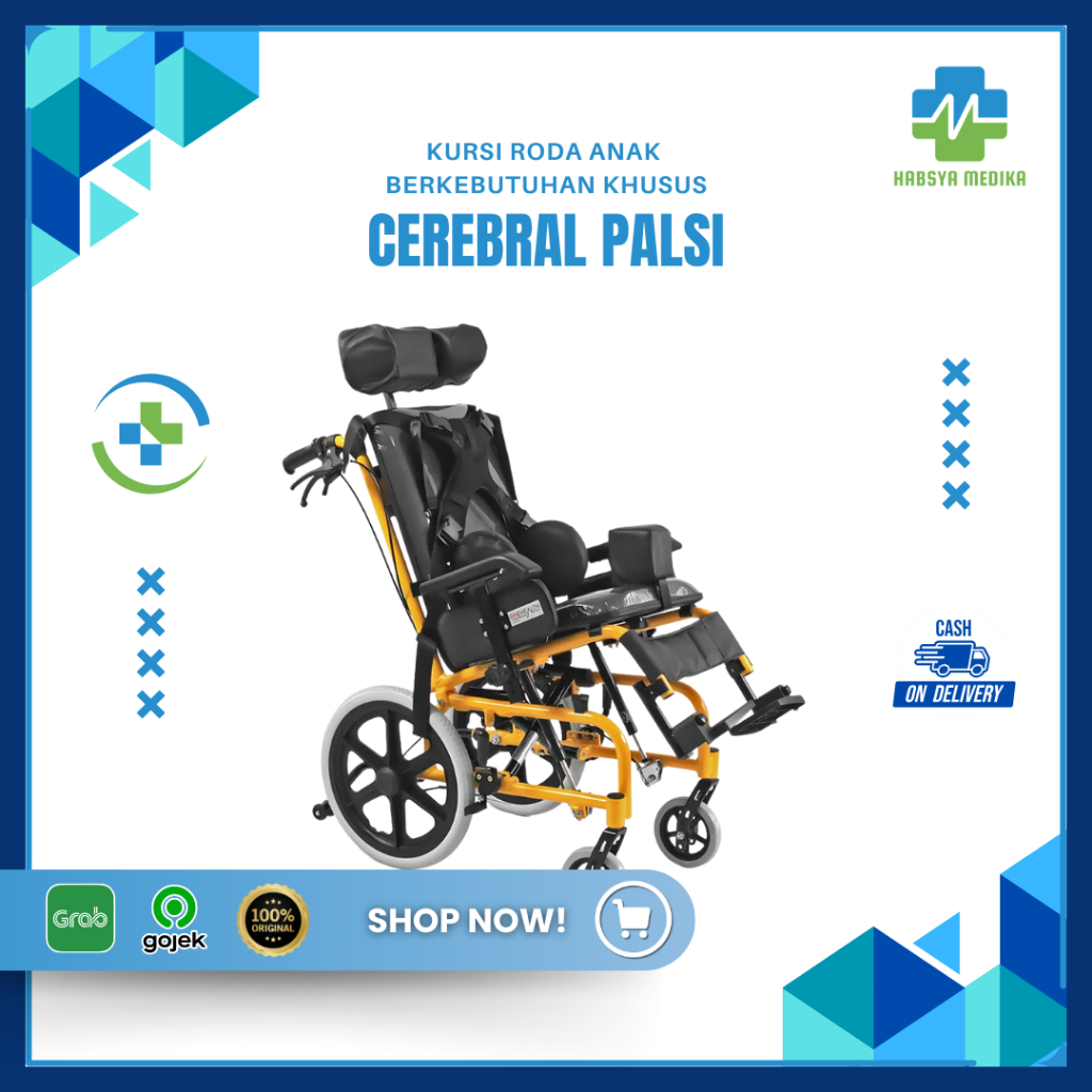 Cerebral Palsi Kursi Roda Anak Berkebutuhan Khusus
