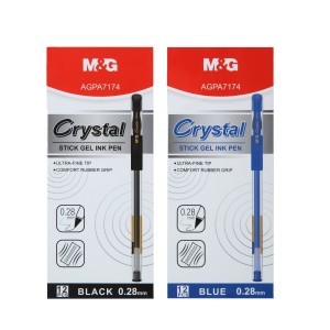 

M&G CRYSTAL STICK GEL PEN 0.28MM - BLUE 10032410