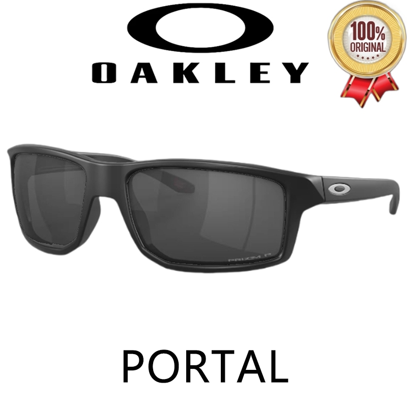 【100% Original】Kacamata Oakley Original Sunglasses PORTAL OO9449  /Global / Sun /Black Grey-
