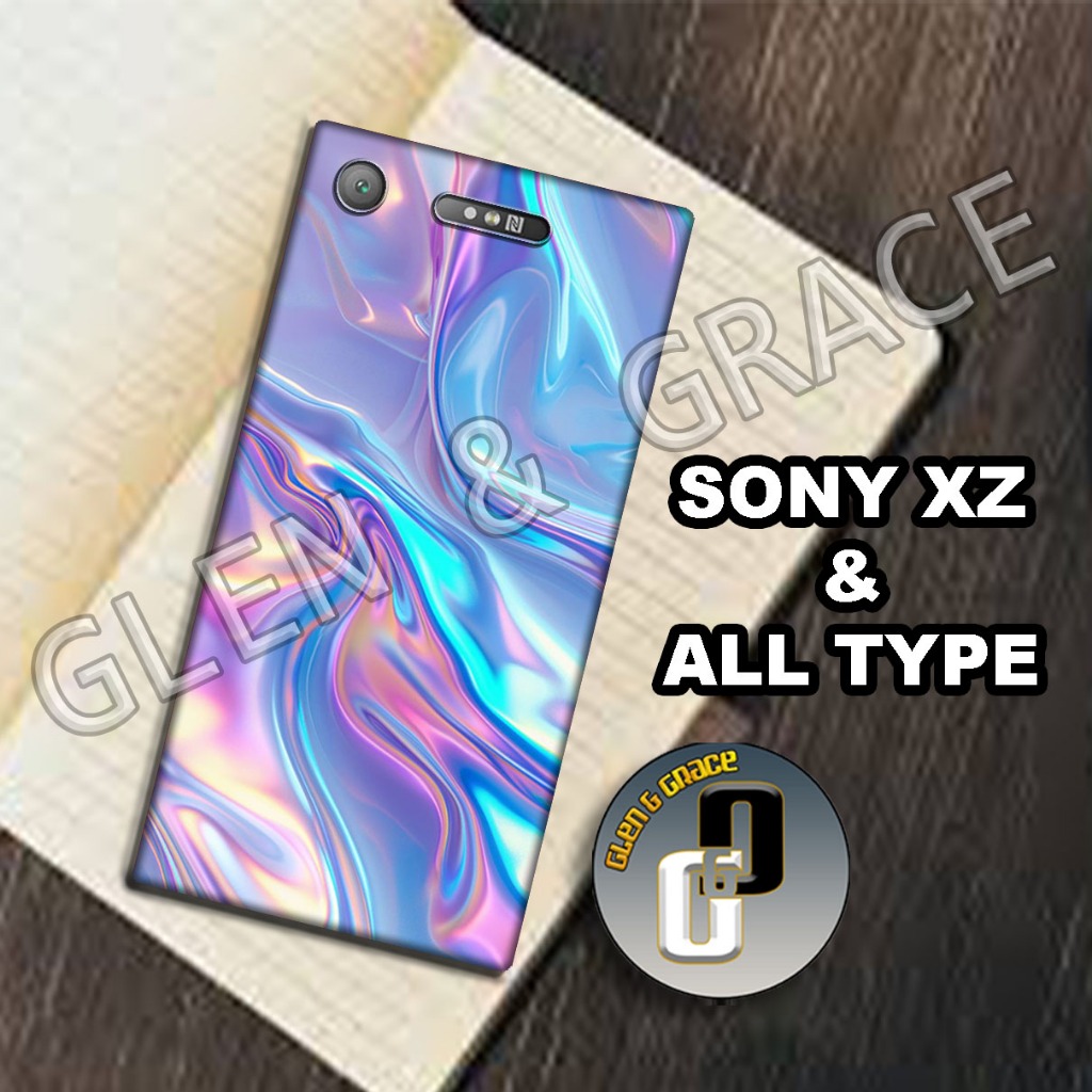 G22 - Case SONY XPERIA XZ / XZ1 / XZ2 / XZ3 - Bahan karet lentur - Motif RAINBOW - Softcase SONY XPE