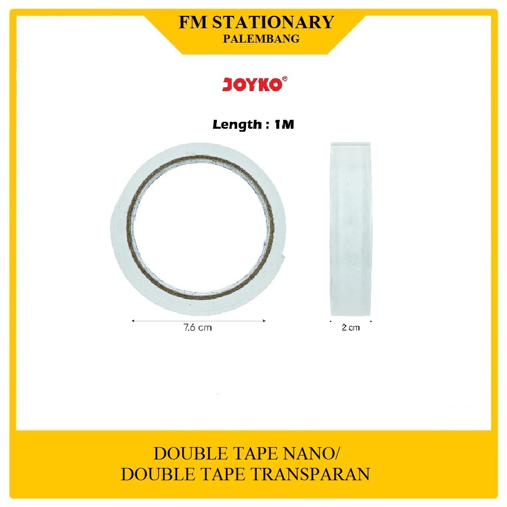 DOUBLE TAPE NANO/ DOUBLE TAPE TRANPARAN JOYKO