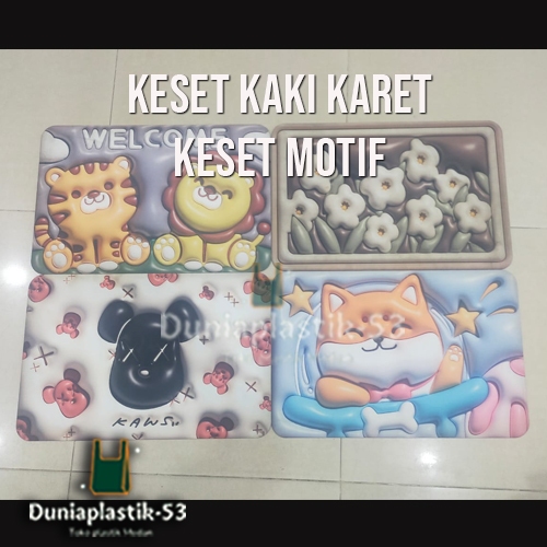 Keset Kaki Anti Slip / Keset Kamar Mandi / Keset Kamar Tidur / Keset Motif Karakter