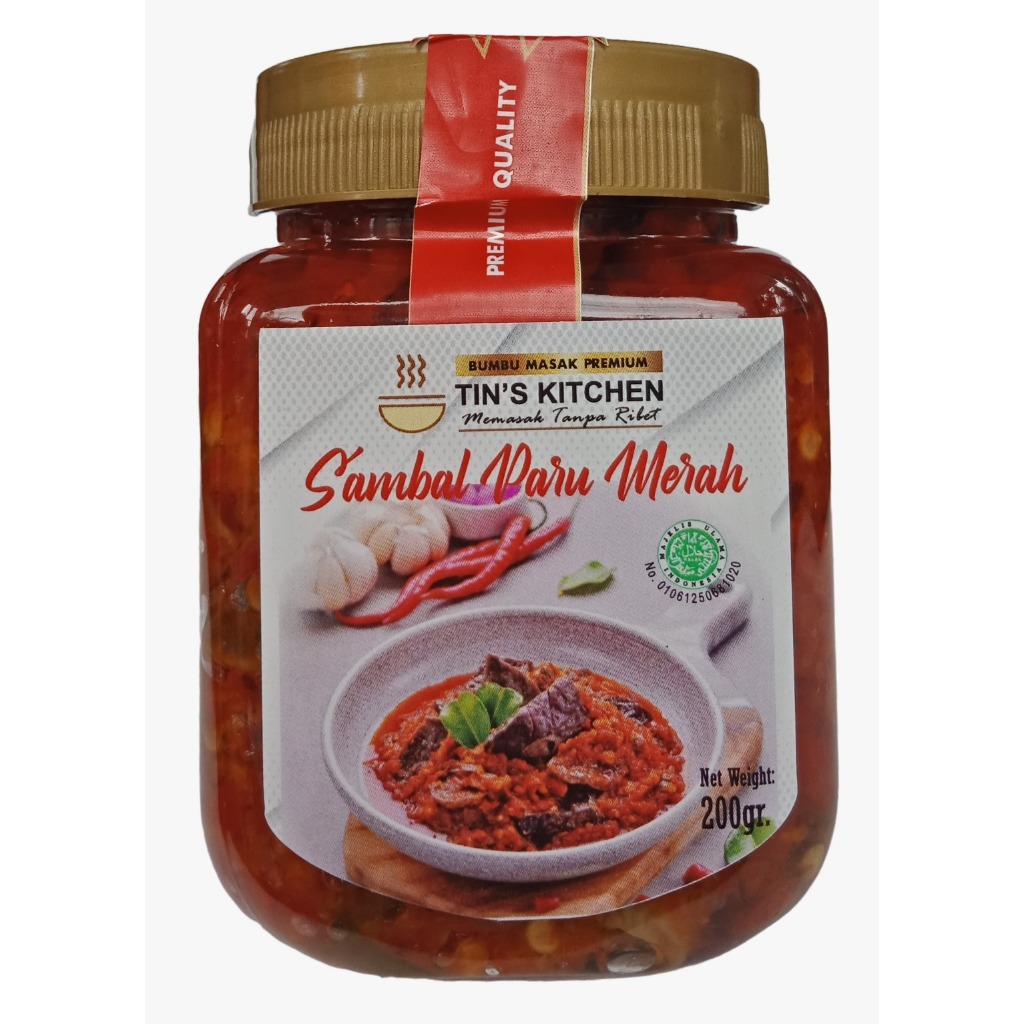 

Sambal Paru Tins Kitchen 200gr Sambal Paru Premium Tanpa Bahan Pengawet Halal MUI
