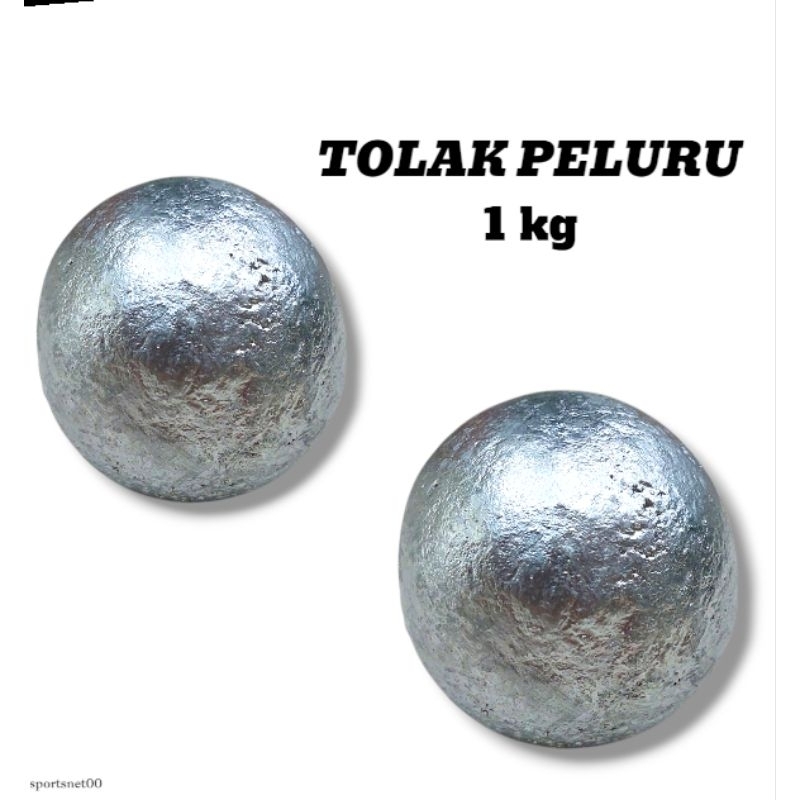 Tolak Peluru Besi 1kg / Tolak Peluru Besi Berat 1kg
