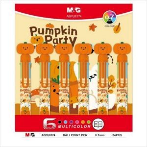 

M&G BALLPOINT 0.7MM PUMPKIN PARTY 6IN1 ABPU8174 - 10029303