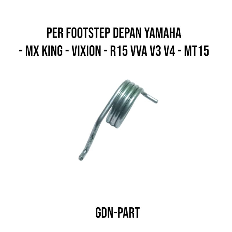 per postep Footstep depan Yamaha MX king Vixion R15 VVA V3 V4 MT15