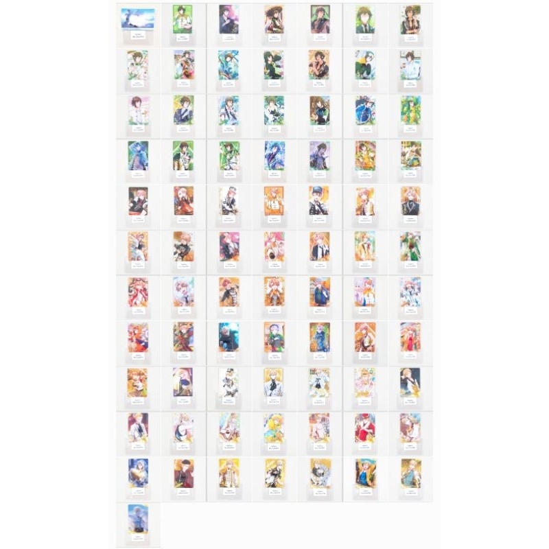 [1/2 - Nagi, Mitsuki, Yamato] Idolish7 Wafer Metal Card Idolish7