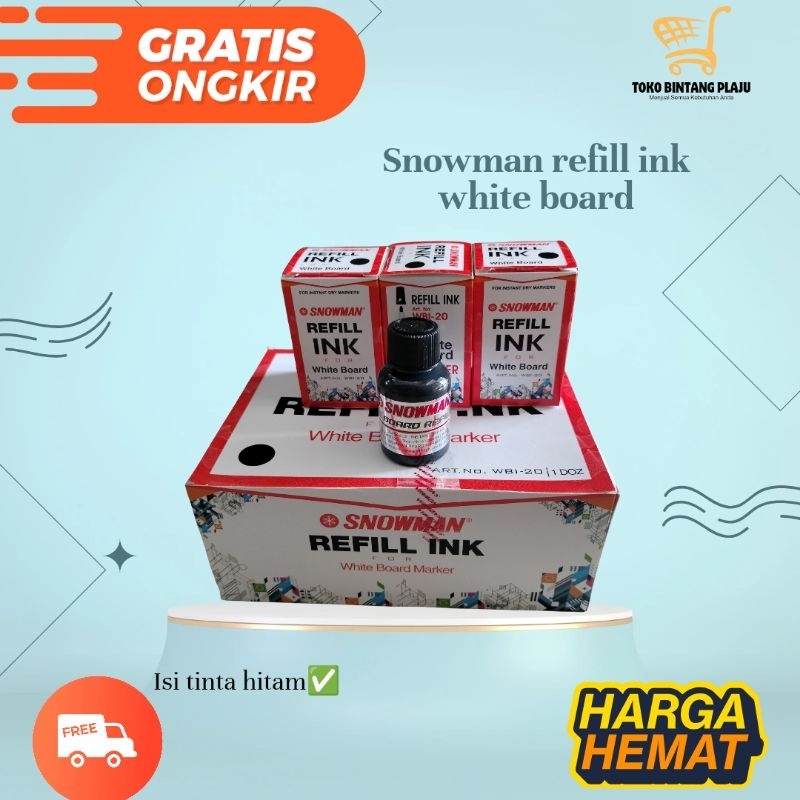 

ISI TINTA WHITE BOARD HITAM SNOWMAN