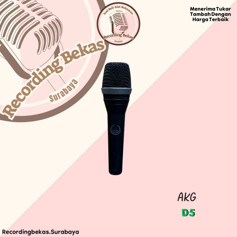 Dynamic Microphone AKG D5 (Bekas)