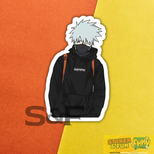 

Stiker Sticker Vinyl Laminasi KAKASHI SUPREME