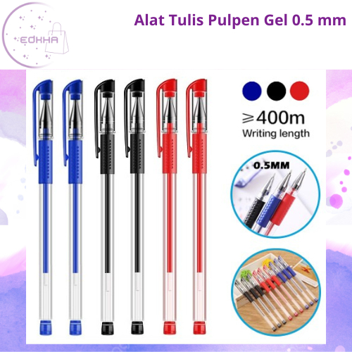 

Pulpen Gel Ink 0.5Mm Alat Tulis Perlengkapan Sekolah Pena Gel Standart