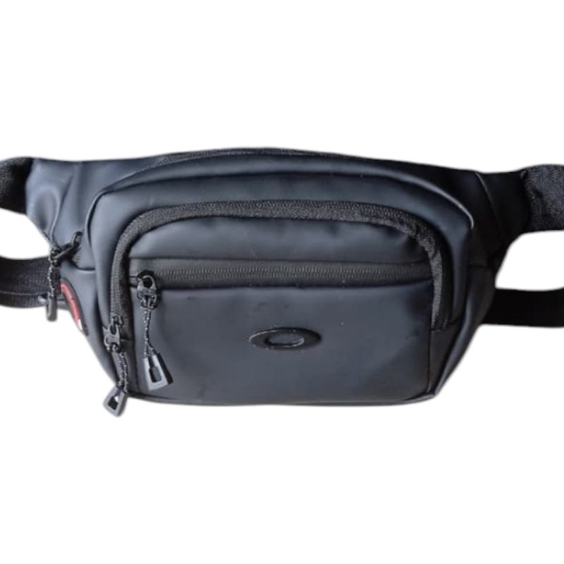 TAS OAKLEY TAS SELEMPANG OAKLEY TAS PINGGANG OAKLEY WAISTBAG OAKLEY WATERPROOF LOGO BESI